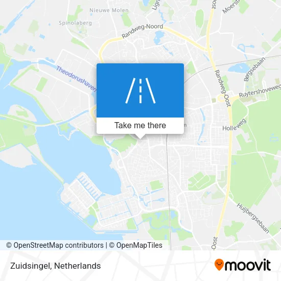 Zuidsingel map