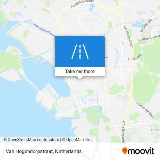Van Hogendorpstraat map
