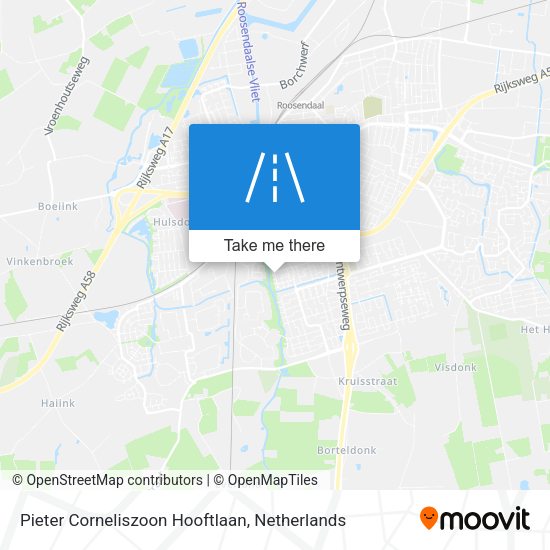 Pieter Corneliszoon Hooftlaan map