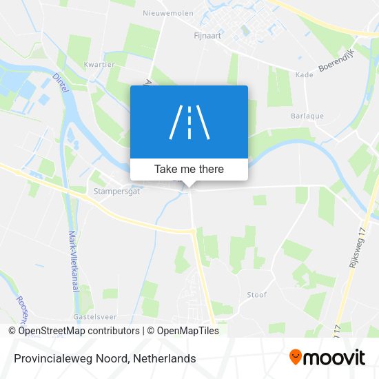 Provincialeweg Noord map