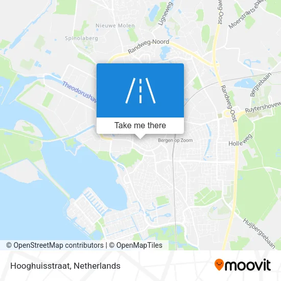 Hooghuisstraat Karte