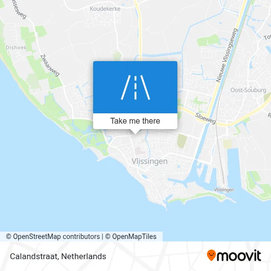 Calandstraat map