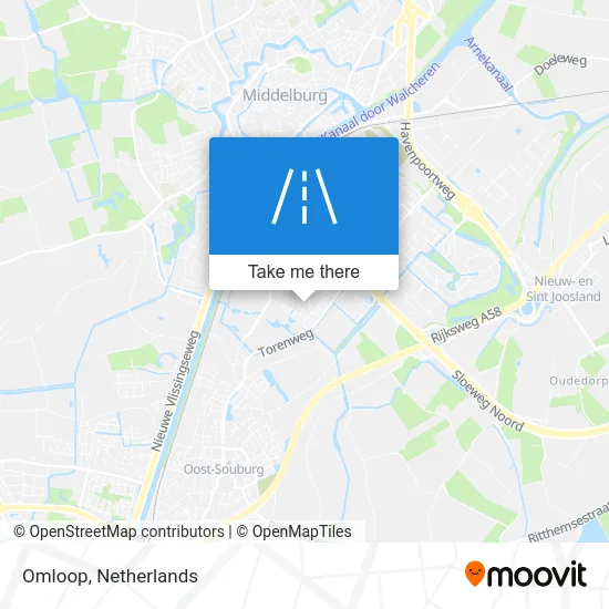 Omloop map