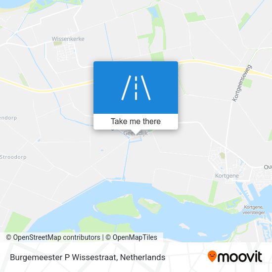 Burgemeester P Wissestraat map