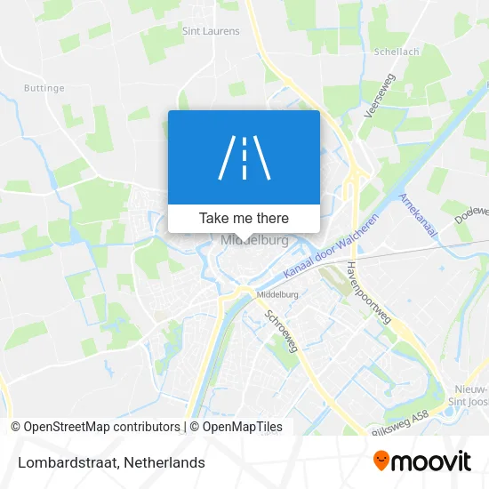 Lombardstraat map