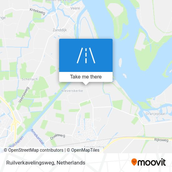 Ruilverkavelingsweg map