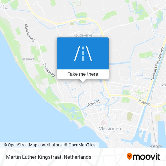 Martin Luther Kingstraat map