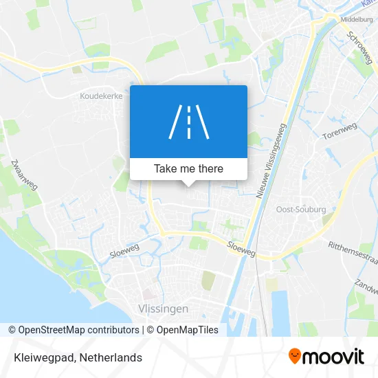 Kleiwegpad map