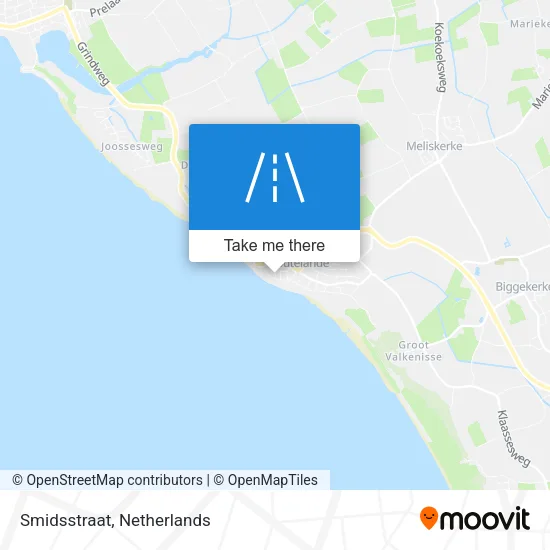 Smidsstraat map
