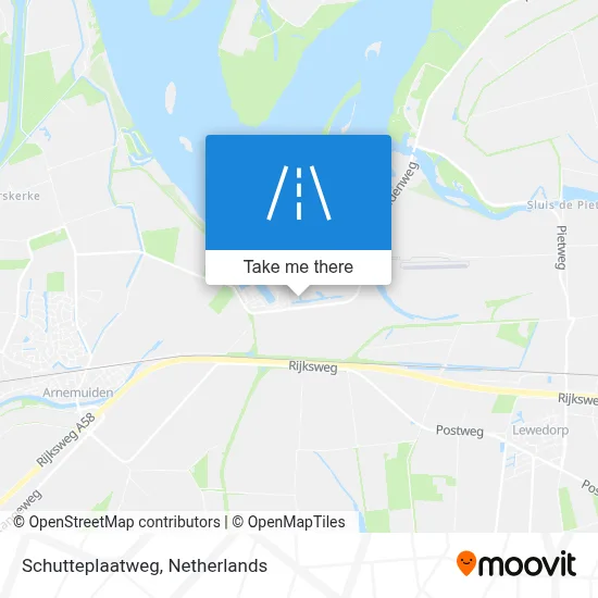 Schutteplaatweg map