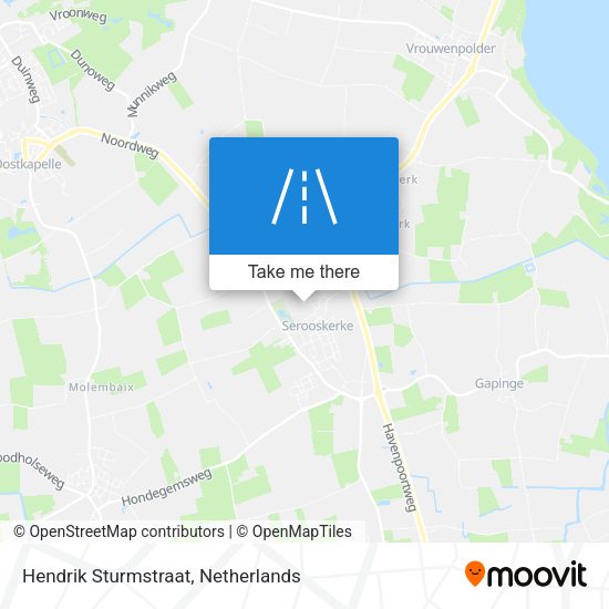 Hendrik Sturmstraat map