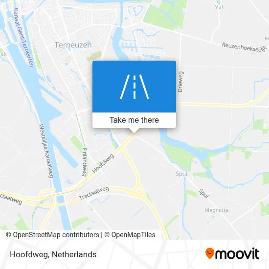 Hoofdweg map