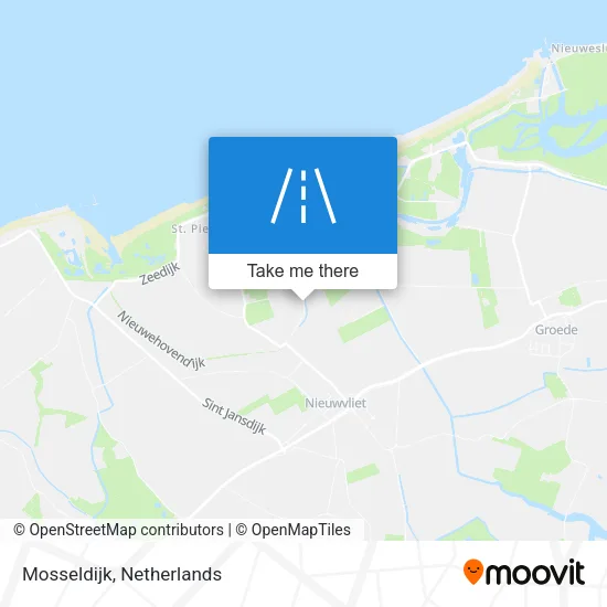 Mosseldijk map