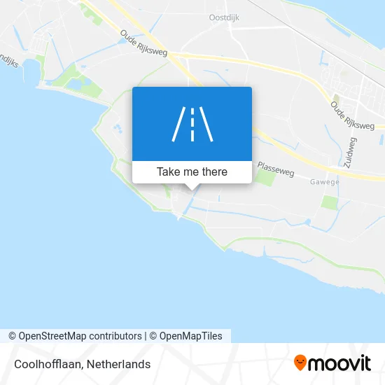Coolhofflaan Karte