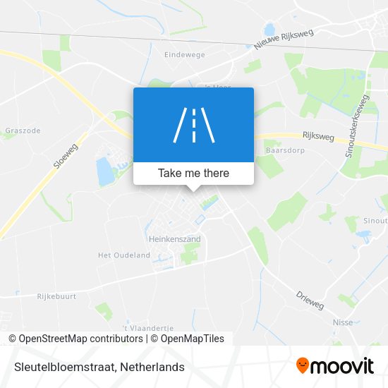 Sleutelbloemstraat map