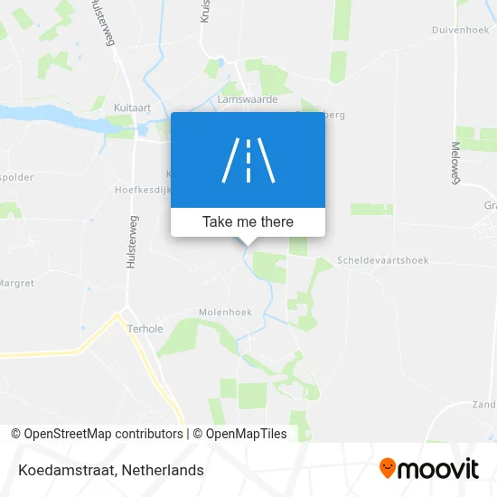 Koedamstraat map