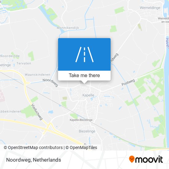 Noordweg Karte