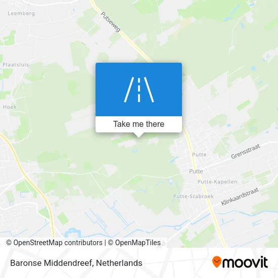 Baronse Middendreef map