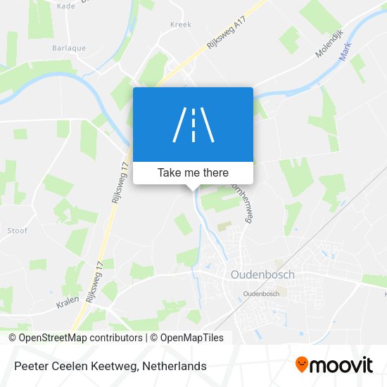 Peeter Ceelen Keetweg map