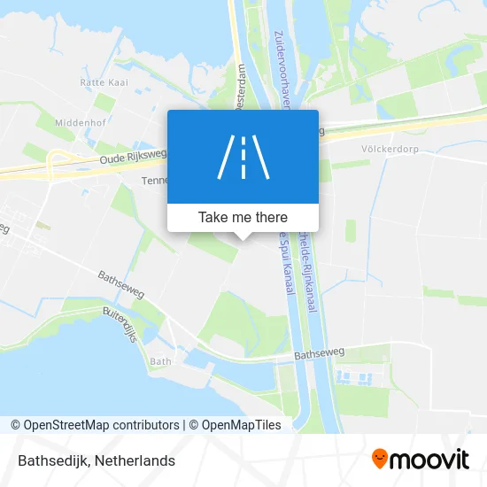 Bathsedijk map