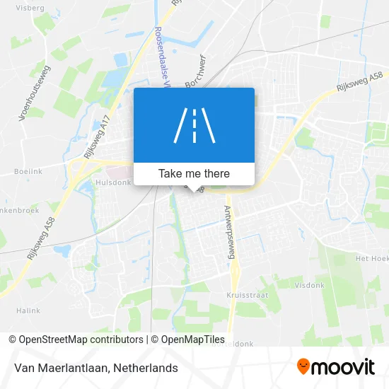 Van Maerlantlaan map