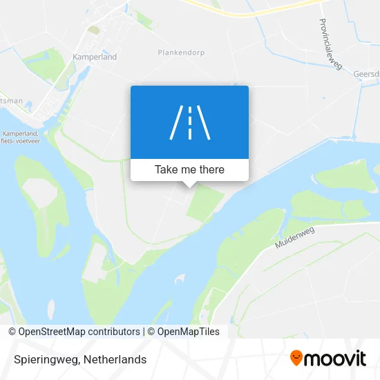 Spieringweg map