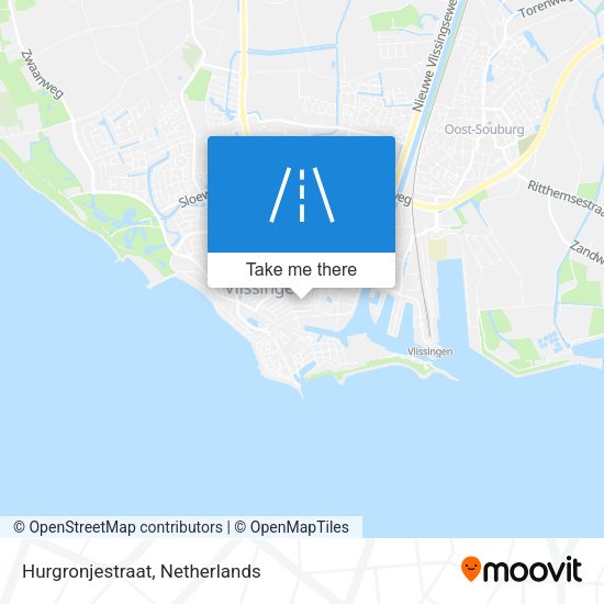 Hurgronjestraat map