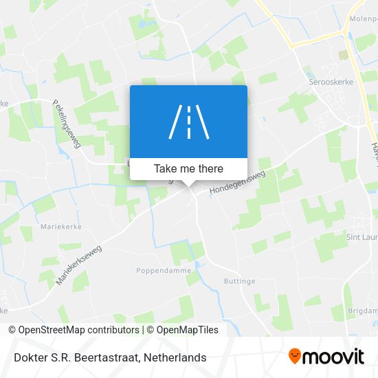 Dokter S.R. Beertastraat map
