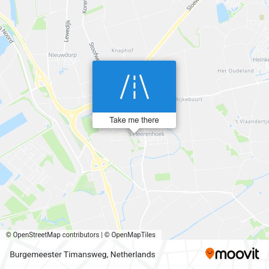 Burgemeester Timansweg map