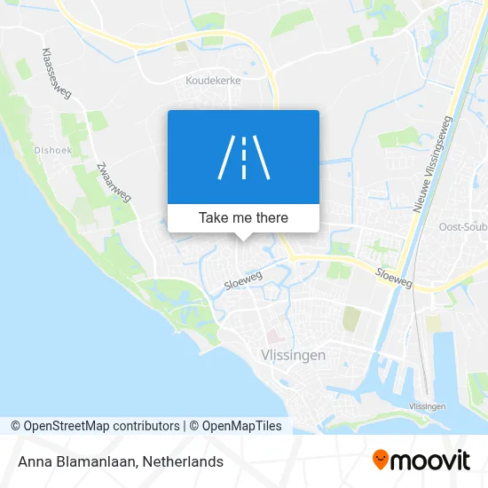 Anna Blamanlaan map