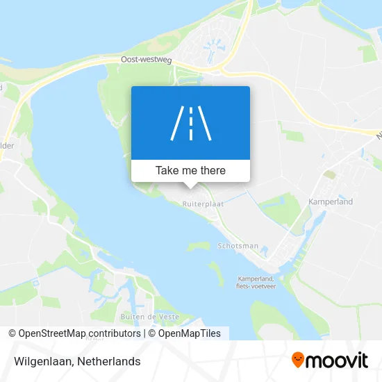 Wilgenlaan map