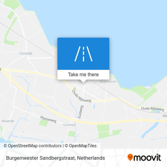 Burgemeester Sandbergstraat map