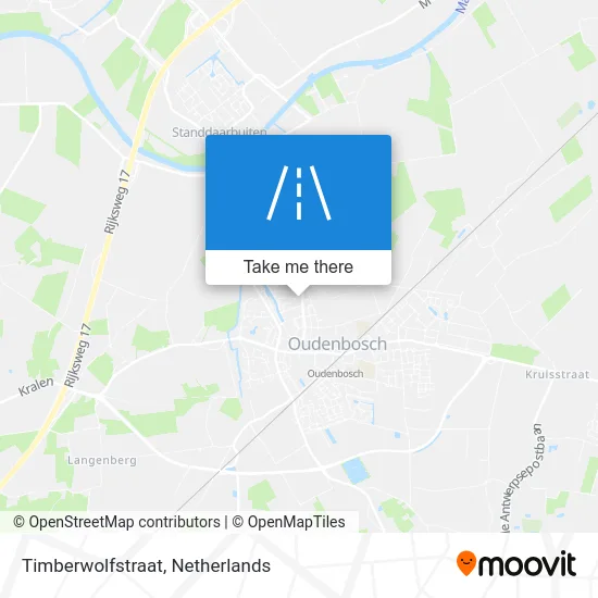 Timberwolfstraat map