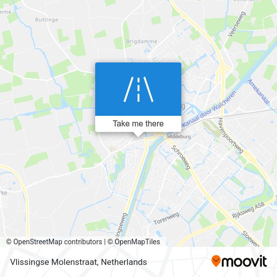 Vlissingse Molenstraat map