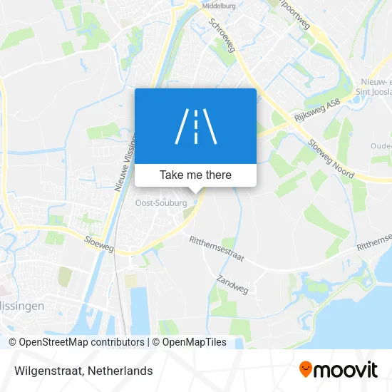 Wilgenstraat map
