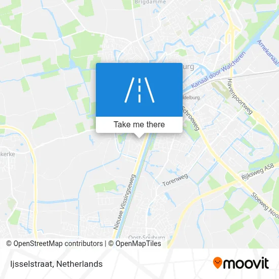 Ijsselstraat map
