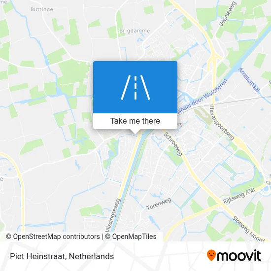 Piet Heinstraat map