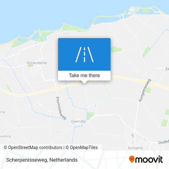 Scherpenisseweg map