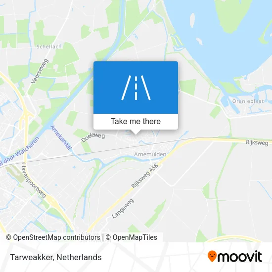 Tarweakker map