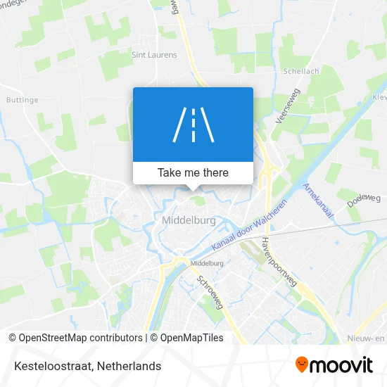 Kesteloostraat map
