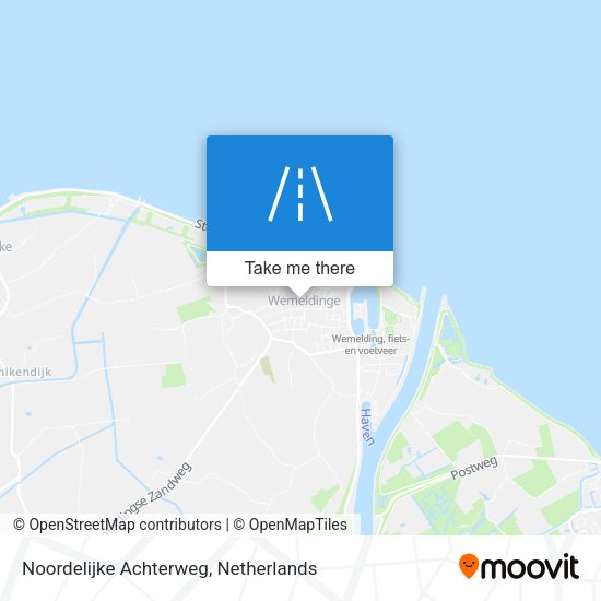 Noordelijke Achterweg map