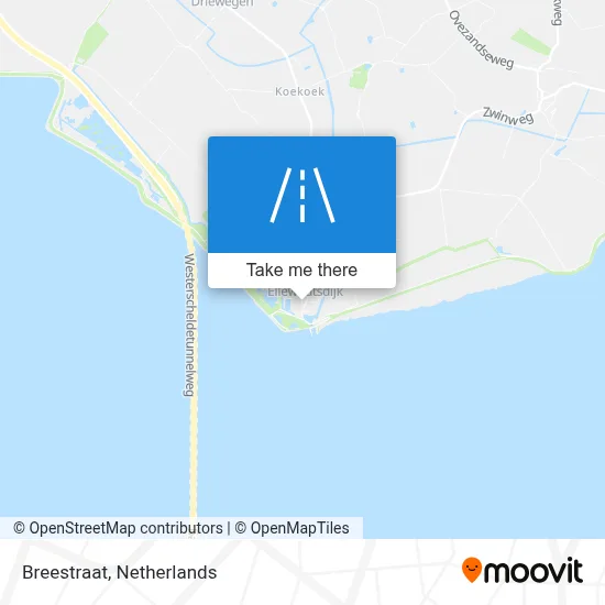 Breestraat map