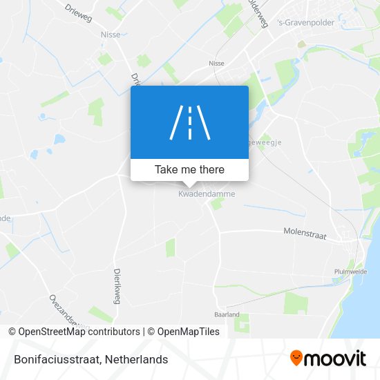 Bonifaciusstraat map