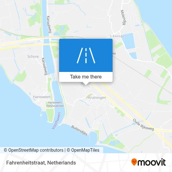 Fahrenheitstraat map
