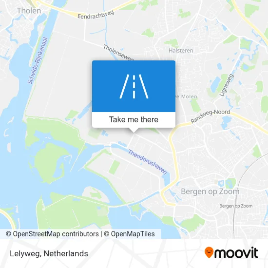 Lelyweg map