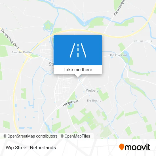 Wipstraat map