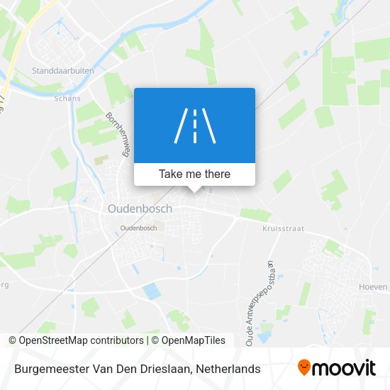Burgemeester Van Den Drieslaan map