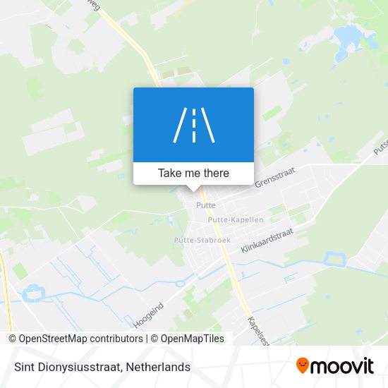 Sint Dionysiusstraat map