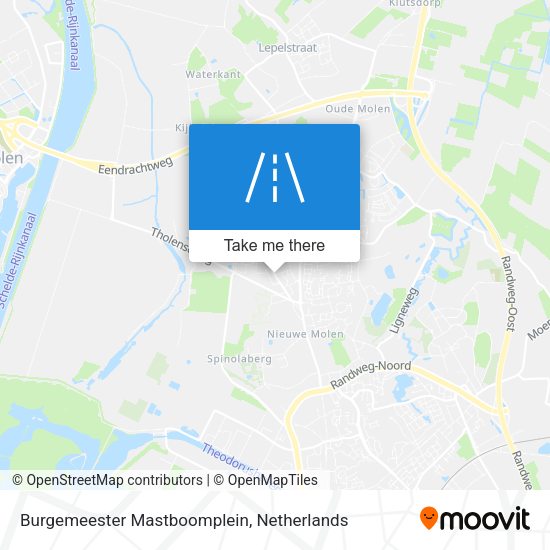 Burgemeester Mastboomplein map