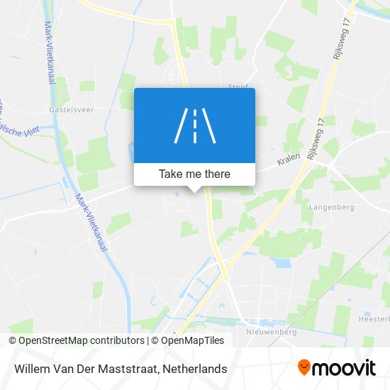 Willem Van Der Maststraat map